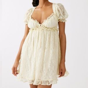 NWT Urban Outfitters Lace Babydoll Dress